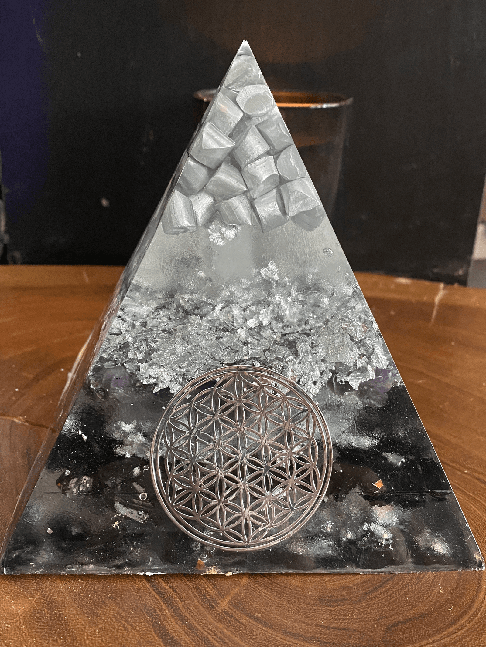Resin Pyramid -1