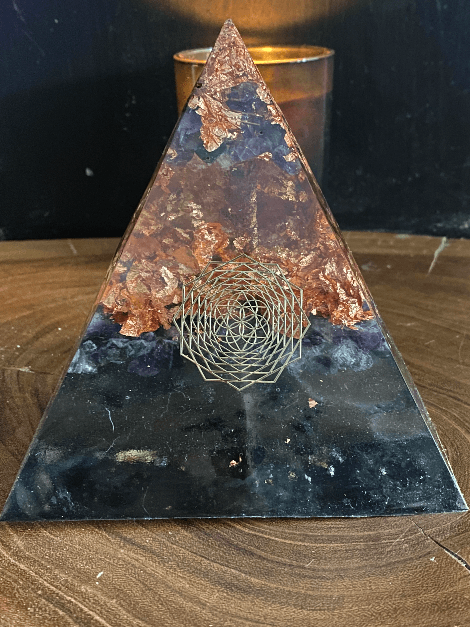 Resin pyramid - 2
